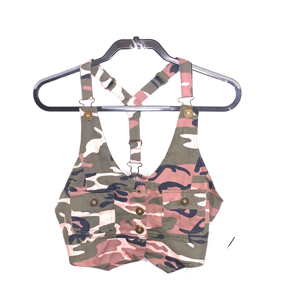 Army fatigue vest